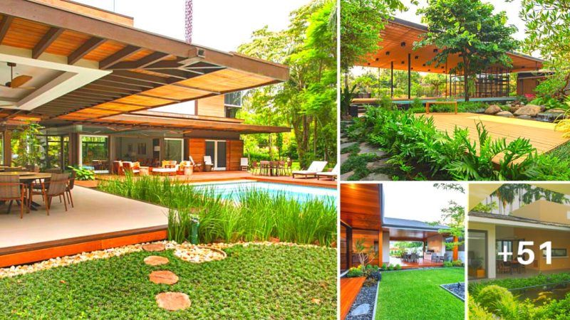 51 Beautiful Home Designs Surrounded by Greenery and Completely Linked to Nature