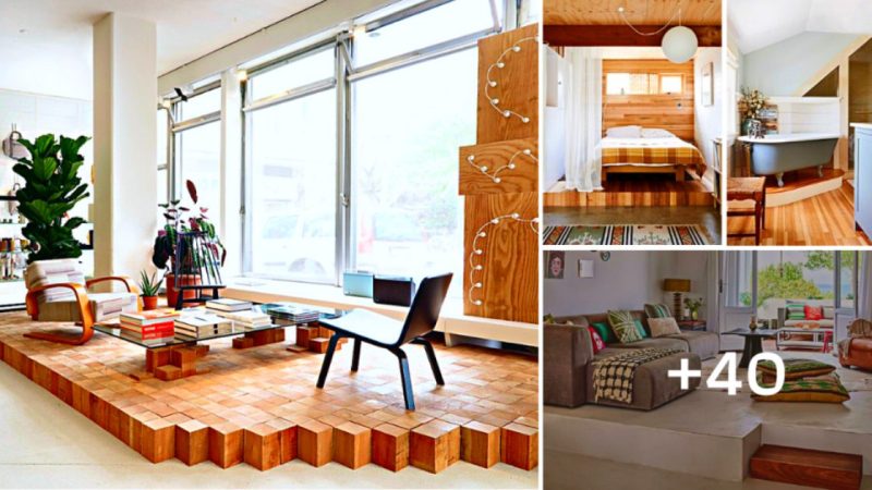 40 Fantastic Interior Design Ideas with Raised Platforms