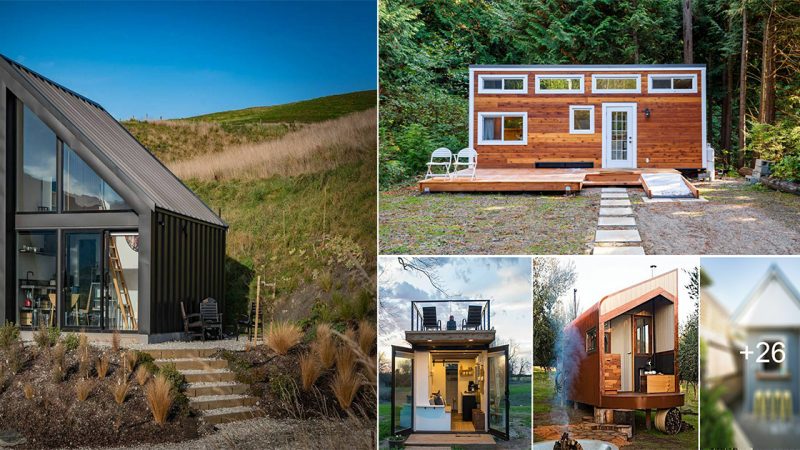 26 Little Holiday Home will make you yearn for the small life.