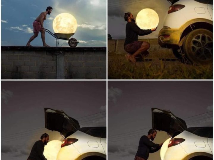 Lunar Loving Artist Creates Mind-Bending Photos of the Moon